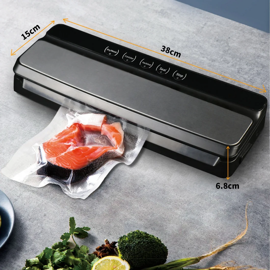 Ootd CE Certificated Automatic Sealing Machine Household Vacuum Sealer