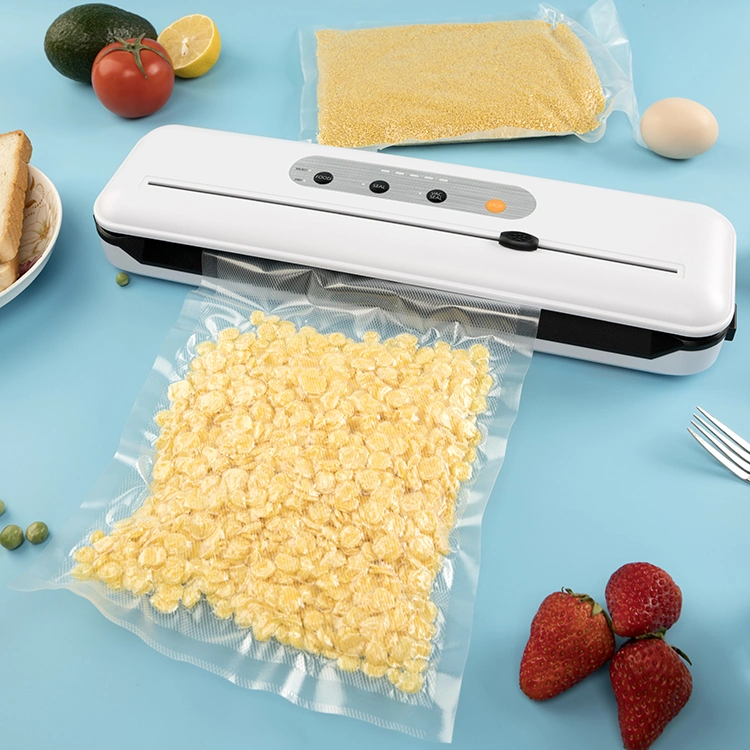 Compact Vacuum Sealer with Automatic Vacuum Air Sealing System Preservation Starter Kit Dry & Moist Food Modes Built in Cutter