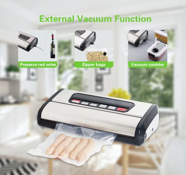 Best Commercial CE Domestic Machine Household Vacuum Sealer Packaging Machine Sous Vide Vacuum Packing Handheld Vacuum Sealer Price Vacuum Packaging