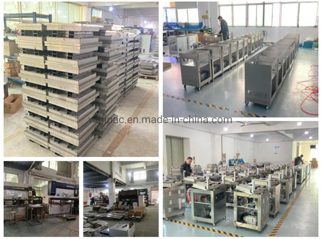 Tray Sealing Cooked Foods Skin Vacuum Packing Machines Processing Fish Skin Pack Machine, High Speed Skin Pack Machine