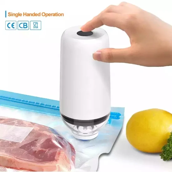 Pompa per vuoto con ricarica USB, salvacibo, stoviglie, macchine alimentari, macchina alimentare